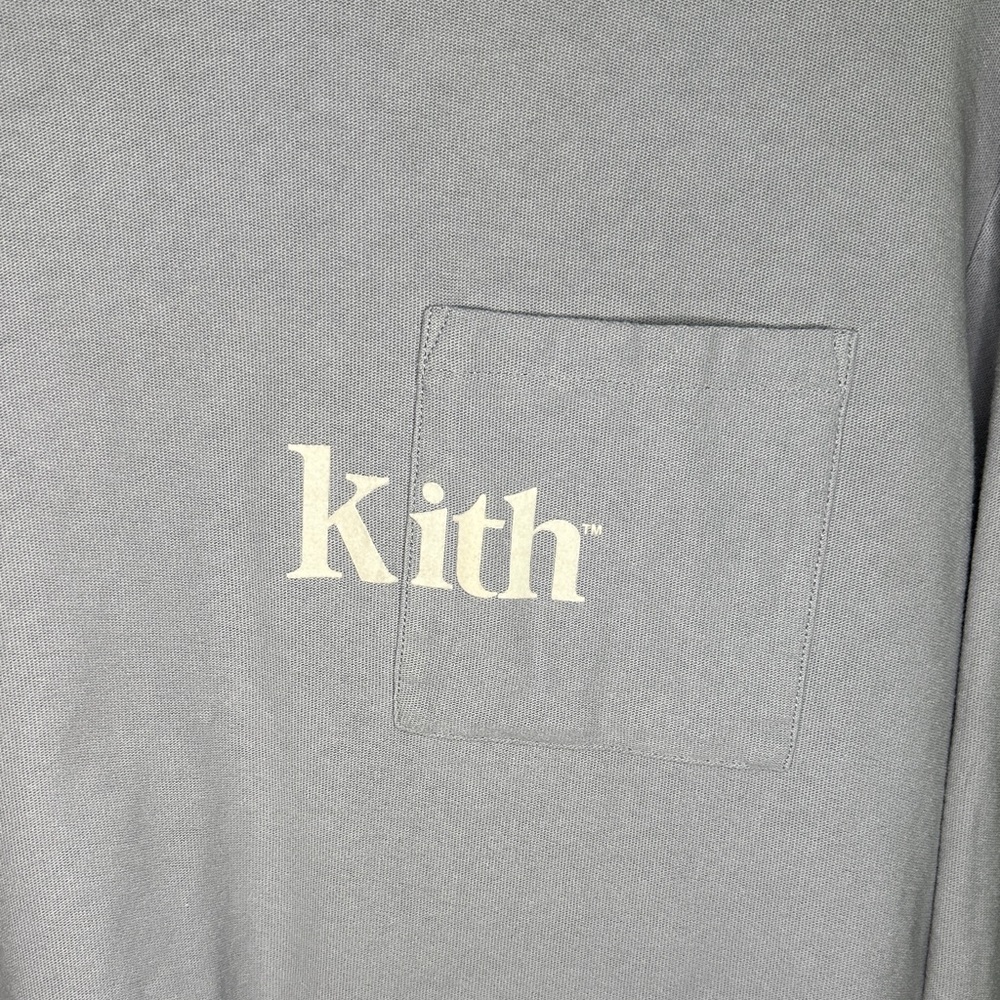 Kith Men's Long Sleeve Quinn Pocket Tee Large - Picture 3 of 9